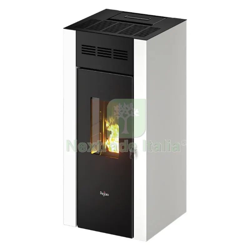 Stufa a Pellet 'elane 9' Colore bianco — Stufe e camini — rif. FERX.7002170NLM