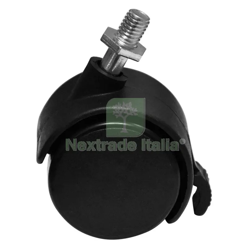 RUOTA PIROETTANTE CON FRENO per stufa a gas 'pieghevole' — Ruote e rotelle — rif. FERX.7003341NLM