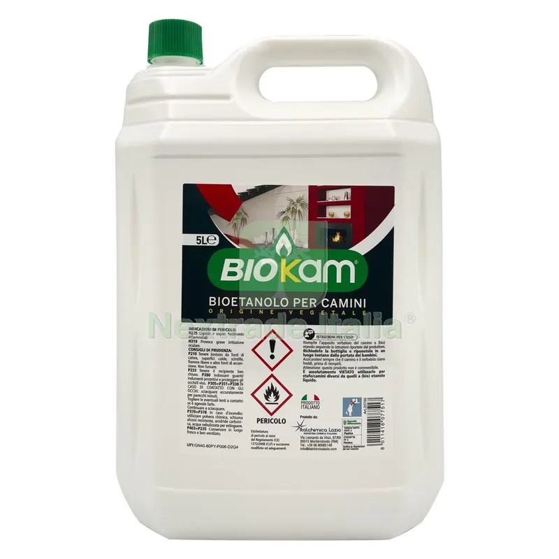 4PZ Combustibile Liquido Bioetanolo Lt. 5 nx1 — Tempo libero outdoor — rif. FERX.7050335NLM 4PZ Combustibile Liquido Bioetanolo Lt. 5 nx1 — Tempo libero outdoor — rif. FERX.7050335NLM