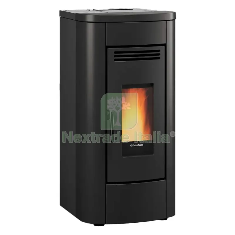 Stufa a Pellet Ventilata 'klaudia 5.0 EVO' 8 kW - colore bianco — Stufe e camini — rif. FERX.7001482NLM
