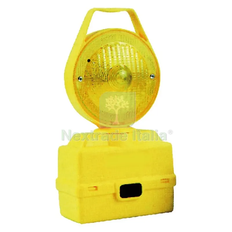 Lampada da Cantiere Lampeggiante 'LUX' gialla — Illuminazione — rif. FERX.106452NLM Lampada da Cantiere Lampeggiante 'LUX' gialla — Illuminazione — rif. FERX.106452NLM