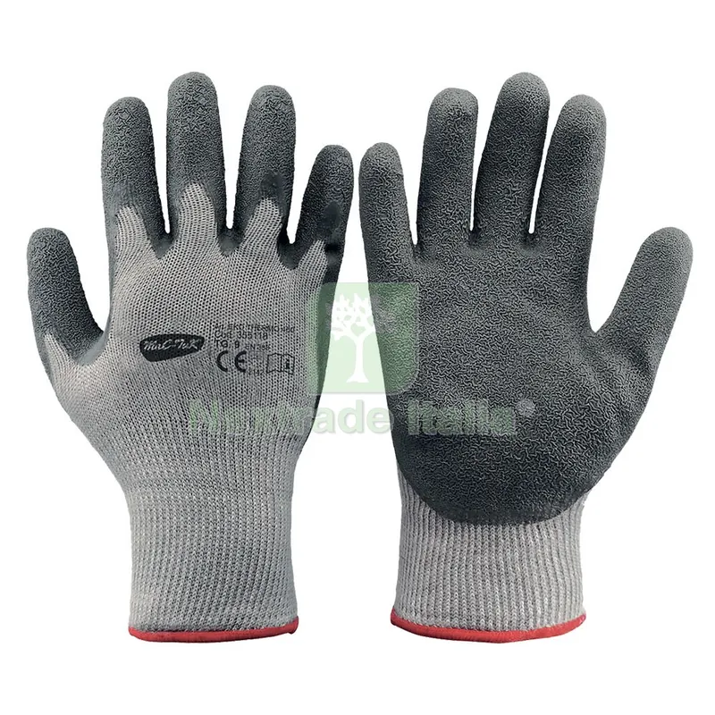 12COPPIE GUANTI INVERNALI POLIESTERE/LATTICE 'EKO-THERMO 45 Tg. 11 — Guanti da lavoro — rif. FERX.1067476NLM