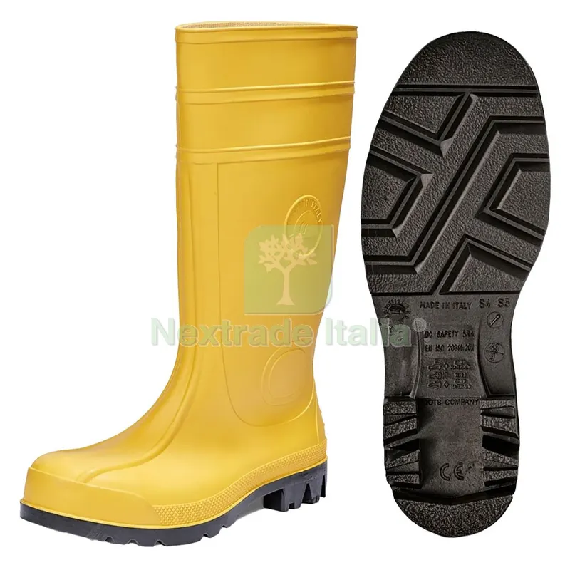 STIVALI ANTINFORTUNISTICA N. 41 - giallo — Calzature antinfortunistiche — rif. FERX.1069004NLM STIVALI ANTINFORTUNISTICA N. 41 - giallo — Calzature antinfortunistiche — rif. FERX.1069004NLM