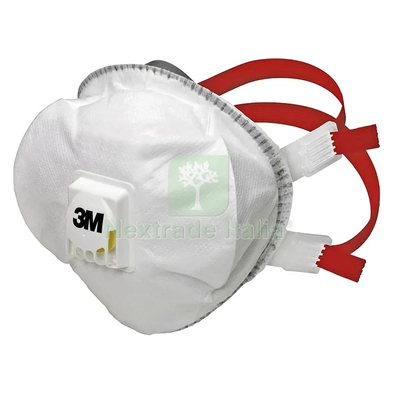 5PZ MASCHERA RESPIRATORIA SERIE 8000 PREMIUM CON VALVO 8835+ FF P3 — Protezione respiratoria — rif. FERX.106583NLM