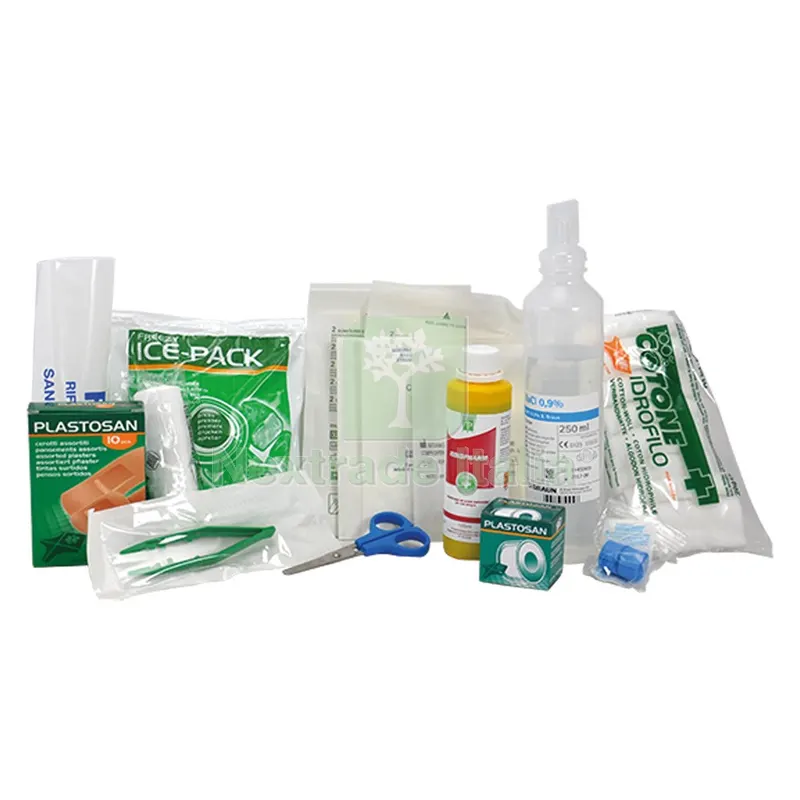 PACCO MEDICAZIONE 'ALLEGATO 2' Ricambio — Protezioni corpo — rif. FERX.106446NLM PACCO MEDICAZIONE 'ALLEGATO 2' Ricambio — Protezioni corpo — rif. FERX.106446NLM