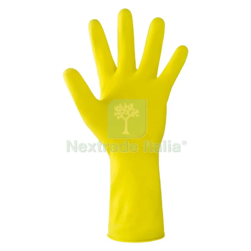 12PZ Guanti Lattice Naturale Monouso L — Guanti da lavoro — rif. FERX.1067993NLM