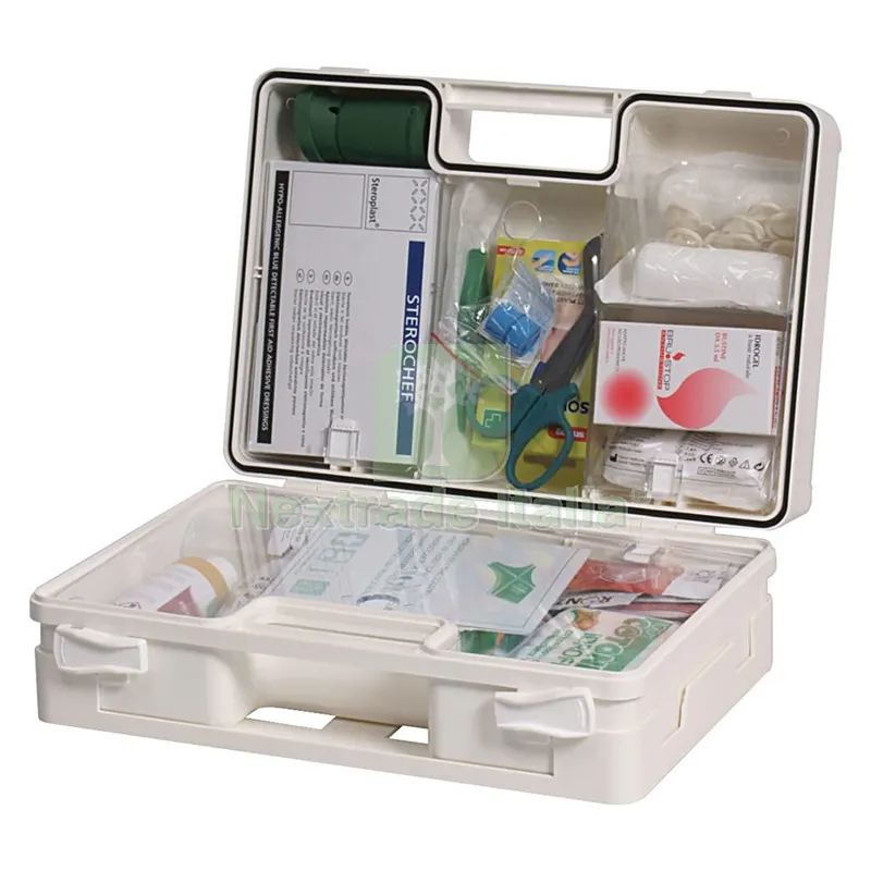 Cassetta Primo Soccorso Settore Alimentare 'CPS100' cm 33 x 24 x 13 — Casalinghi e organizzazione — rif. FERX.1064456NLM Cassetta Primo Soccorso Settore Alimentare 'CPS100' cm 33 x 24 x 13 — Casalinghi e organizzazione — rif. FERX.1064456NLM
