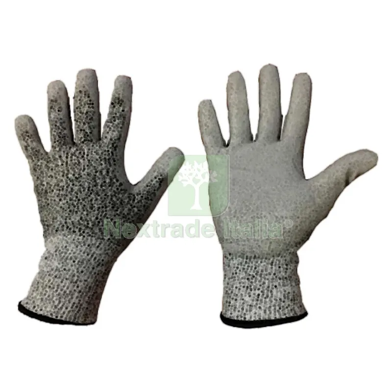 12COPPIE GUANTI ANTI-TAGLIO Tg. 9 — Guanti da lavoro — rif. FERX.1067714NLM