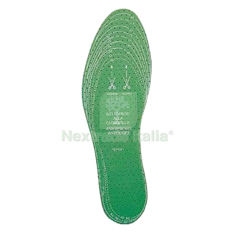 SOLETTA PER SCARPE 'CLOROFILLA' Taglia 35-46 — Calzature antinfortunistiche — rif. FERX.1060684NLM SOLETTA PER SCARPE 'CLOROFILLA' Taglia 35-46 — Calzature antinfortunistiche — rif. FERX.1060684NLM