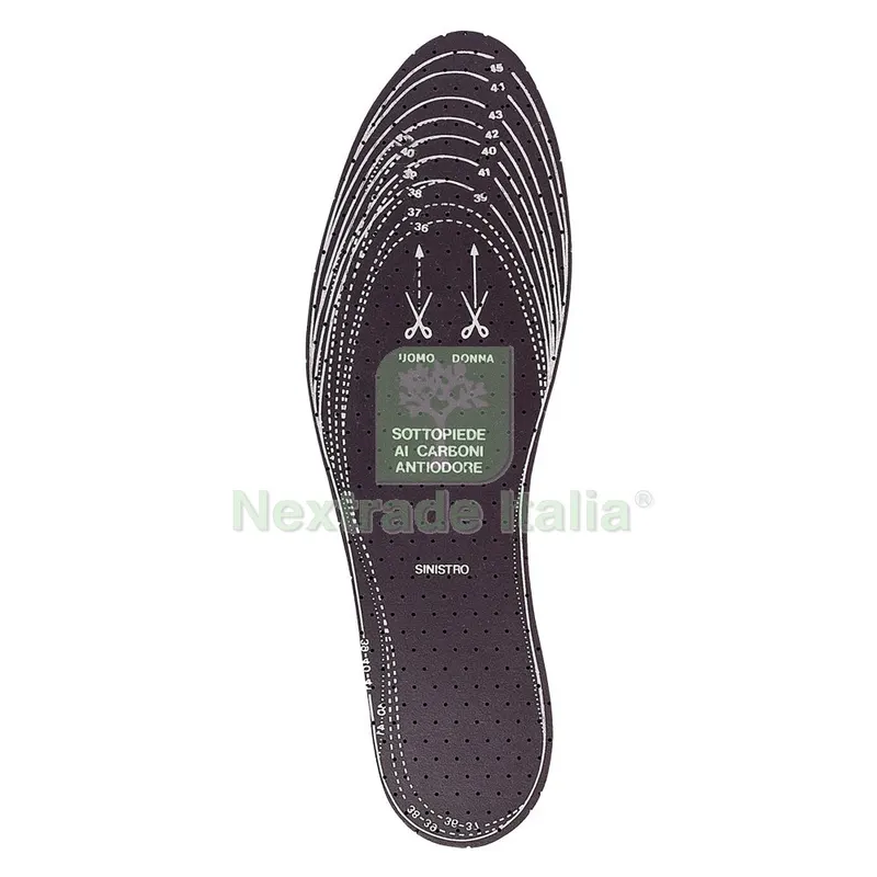 SOLETTA PER SCARPE 'CARBONE' Taglia 35-46 — Calzature antinfortunistiche — rif. FERX.1060688NLM SOLETTA PER SCARPE 'CARBONE' Taglia 35-46 — Calzature antinfortunistiche — rif. FERX.1060688NLM