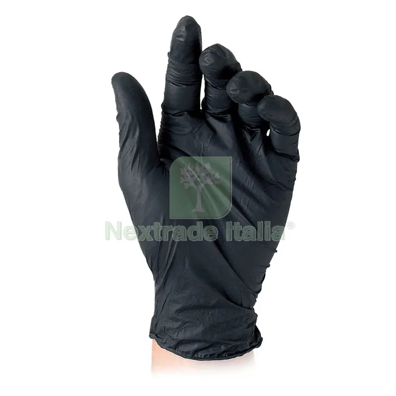 GUANTI NITRILE MONOUSO 'BLACK' XL — Guanti da lavoro — rif. FERX.1067707NLM GUANTI NITRILE MONOUSO 'BLACK' XL — Guanti da lavoro — rif. FERX.1067707NLM