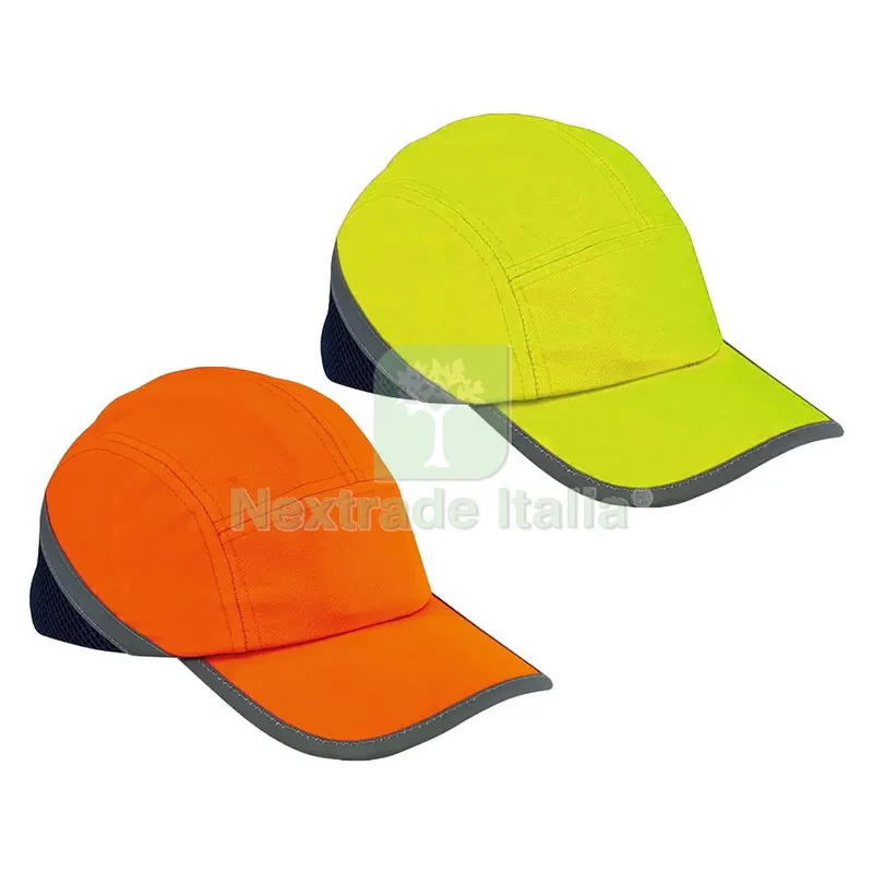 BERRETTO ANTIURTO CON VISIERA in poliestere - colore giallo — Scarichi e sifoni — rif. FERX.1067340NLM