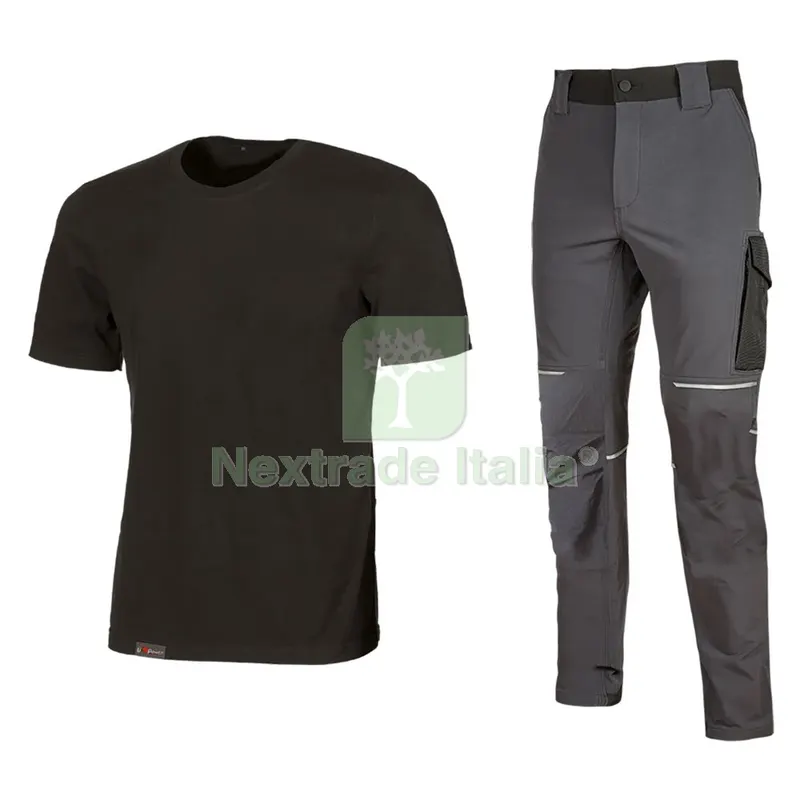 KIT T-SHIRT + PANTALONE 'WORK WEAR' tg. M (maglia e pantalone deep blue) — Protezioni corpo — rif. FERX.1069916NLM KIT T-SHIRT + PANTALONE 'WORK WEAR' tg. M (maglia e pantalone deep blue) — Protezioni corpo — rif. FERX.1069916NLM