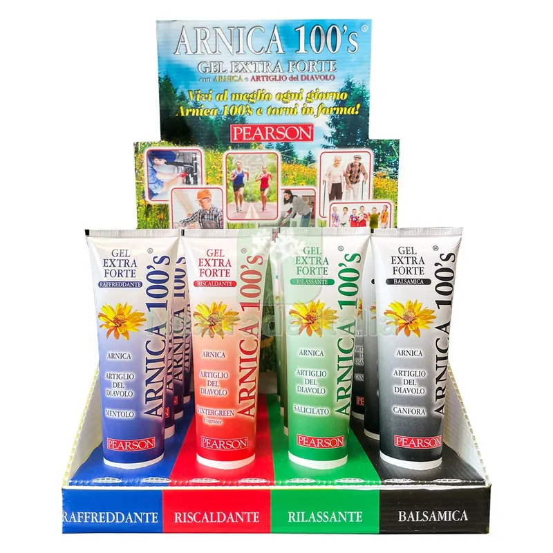 Espositore Tubetti GEL Arnica '100 S' 16 pz — Articoli per ufficio — rif. FERX.1065023NLM Espositore Tubetti GEL Arnica '100 S' 16 pz — Articoli per ufficio — rif. FERX.1065023NLM