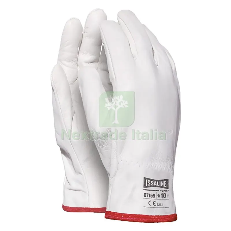 10COPPIE Guanti Invernali Pelle Pieno Fiore Bovino '07155' Tg. 10 — Guanti da lavoro — rif. FERX.106739NLM