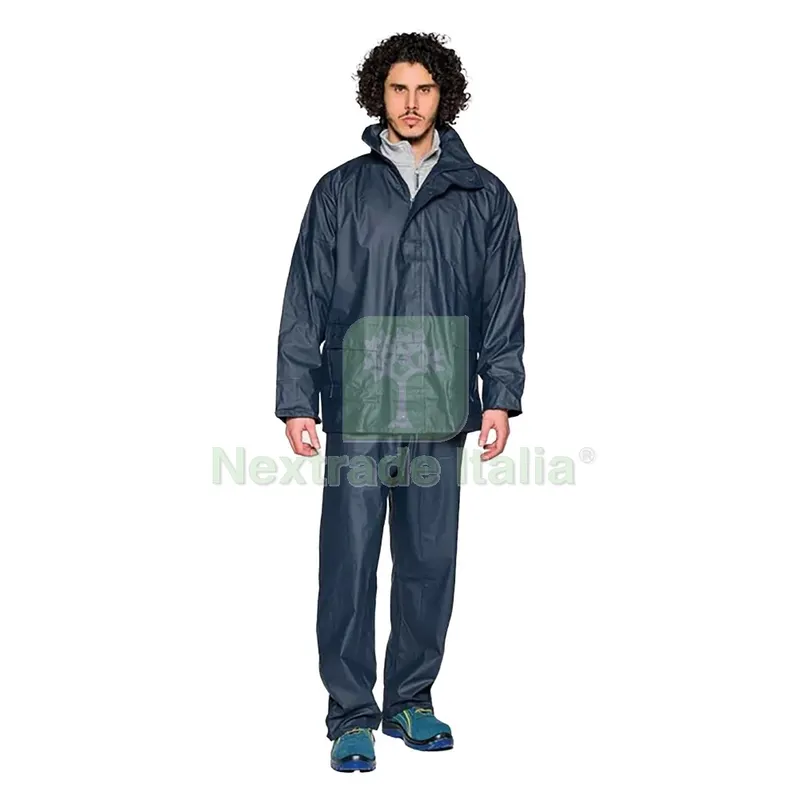 GIACCA E PANTALONE IMPERMEABILE taglia XXL - verde — Protezioni corpo — rif. FERX.1066437NLM GIACCA E PANTALONE IMPERMEABILE taglia XXL - verde — Protezioni corpo — rif. FERX.1066437NLM