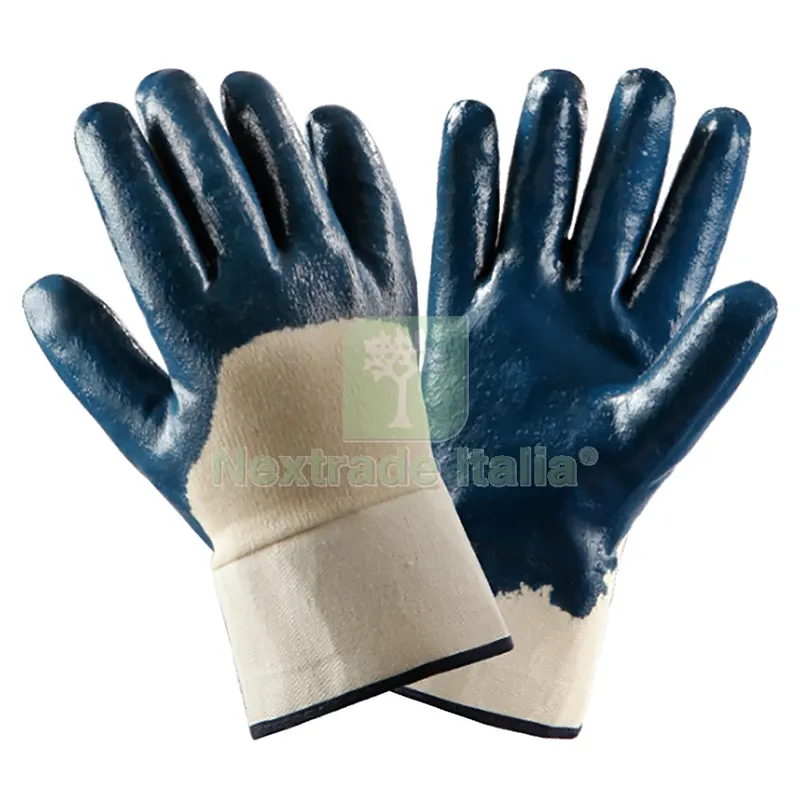 12COPPIE GUANTI NBR MANICHETTA IN TELA Tg.10 (XL) — Guanti da lavoro — rif. FERX.106773NLM 12COPPIE GUANTI NBR MANICHETTA IN TELA Tg.10 (XL) — Guanti da lavoro — rif. FERX.106773NLM