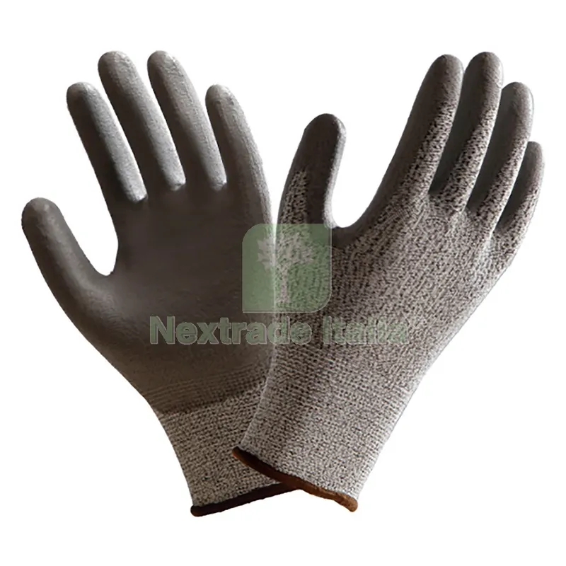 12COPPIE GUANTI ANTI-TAGLIO Tg.10 (L) — Guanti da lavoro — rif. FERX.1067727NLM