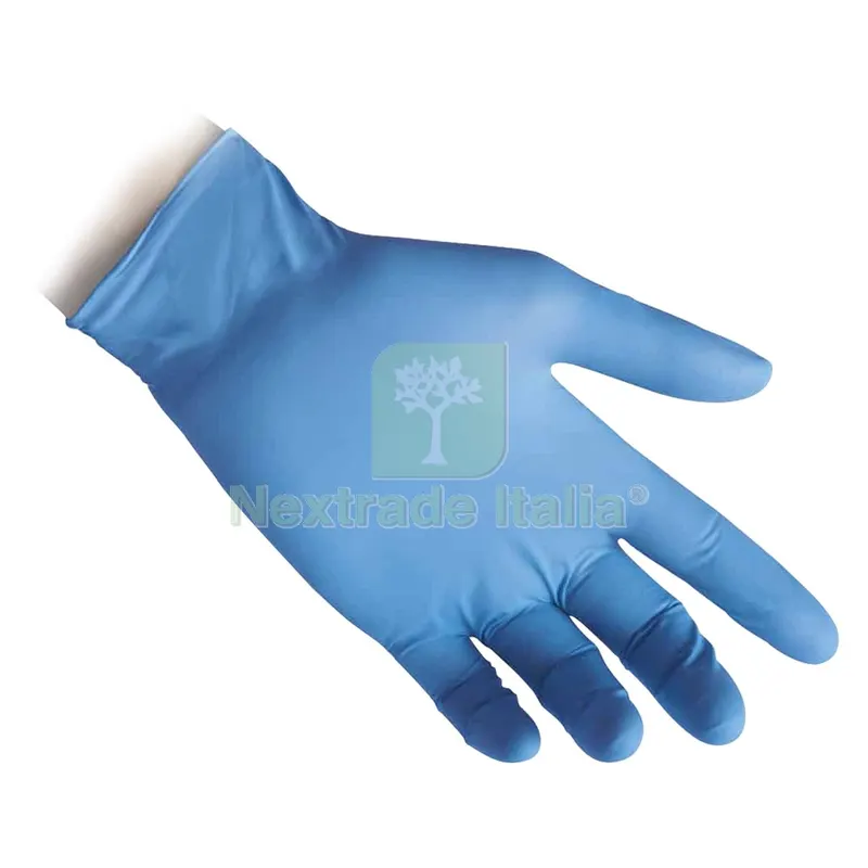 GUANTI NITRILE MONOUSO 'N73' resistant (4,5 gr) - tg. L — Guanti da lavoro — rif. FERX.1068059NLM