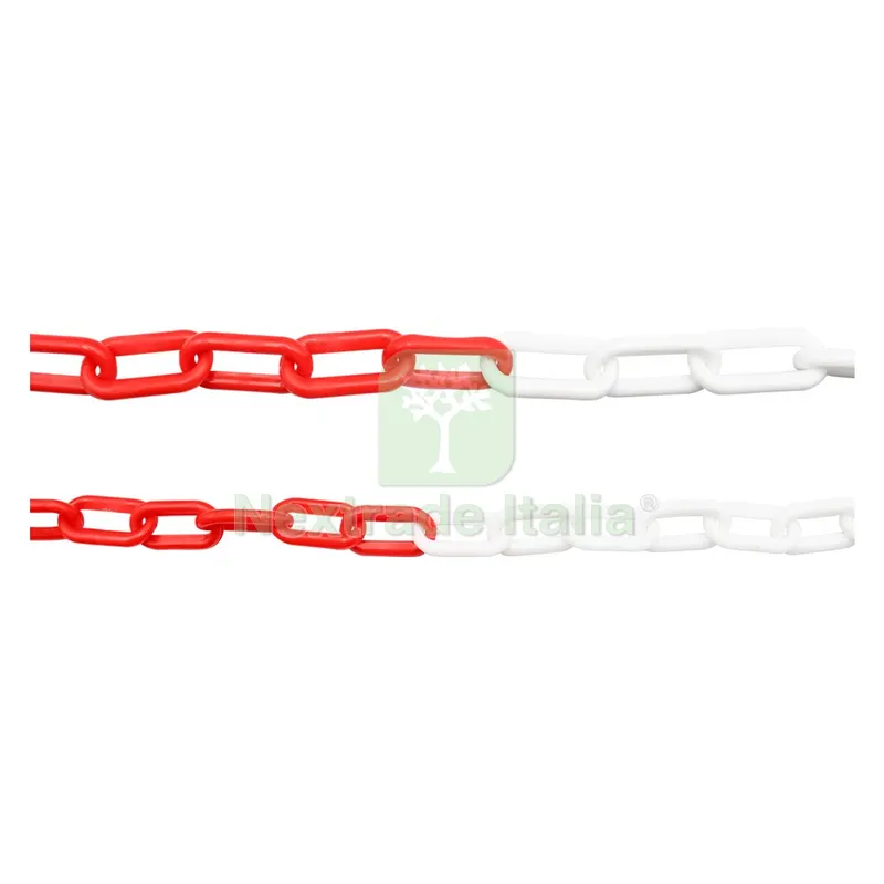 Catena Segnaletica Bicolore bianca / rossa - Ø mm. 6 x 36 x 19 x mt.25 — Utensili e segnaletica — rif. FERX.1064982NLM Catena Segnaletica Bicolore bianca / rossa - Ø mm. 6 x 36 x 19 x mt.25 — Utensili e segnaletica — rif. FERX.1064982NLM