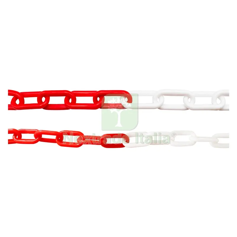 CATENA SEGNALETICA BICOLORE bianca / rossa - Ø mm. 6 x 36 x 19 x mt.5 — Utensili e segnaletica — rif. FERX.1064986NLM