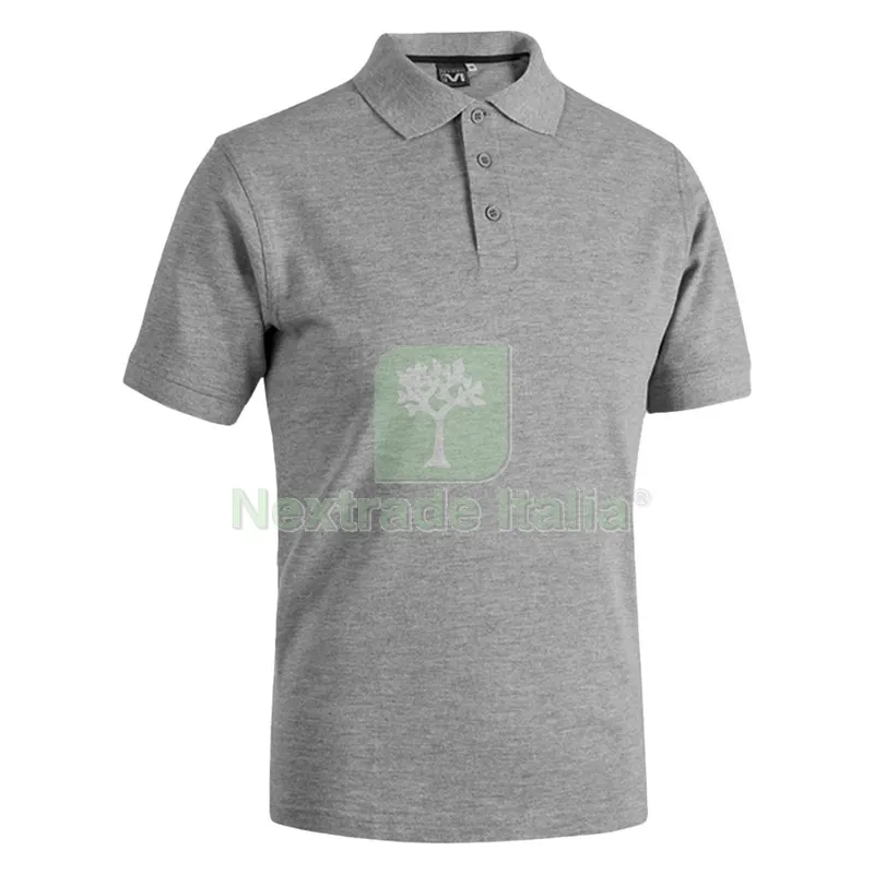 POLO 'FOX JERSEY' taglia L - grigio melange scuro — Protezioni corpo — rif. FERX.1065658NLM