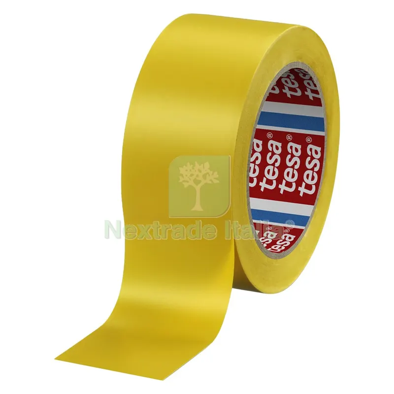 6PZ NASTRO SEGNALETICO '60760 PV1' giallo - mm 33 x mt 50 — Utensili e segnaletica — rif. FERX.106434NLM