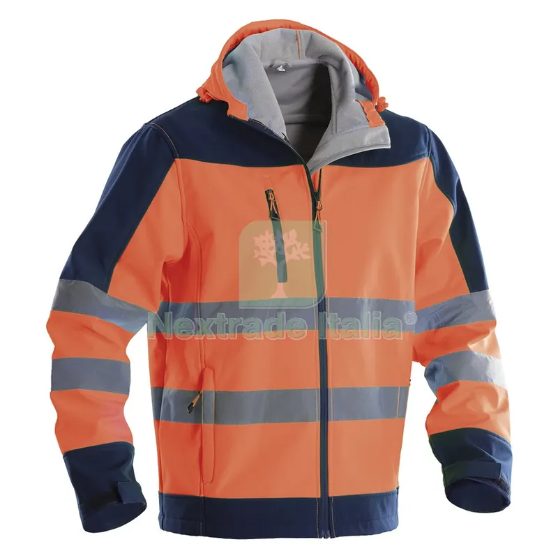 GIUBBINO ALTA VISIBILITA' 'SOFTSHELL BRIGHT HV' taglia L — Abbigliamento alta visibilita — rif. FERX.1066596NLM GIUBBINO ALTA VISIBILITA' 'SOFTSHELL BRIGHT HV' taglia L — Abbigliamento alta visibilita — rif. FERX.1066596NLM