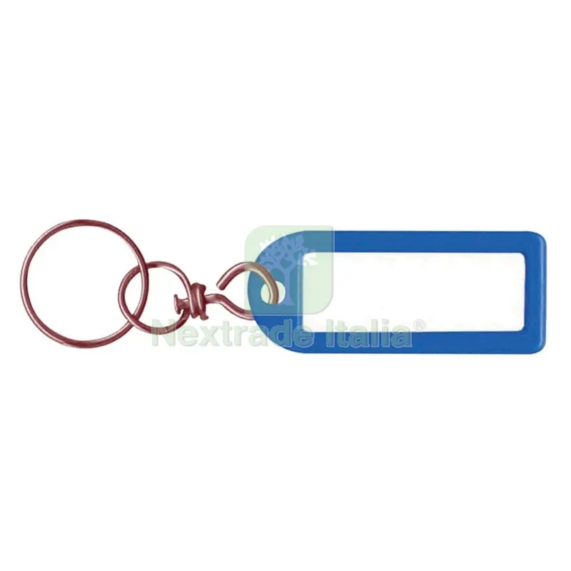 TARGHETTA PORTACHIAVI mm 63 x 16 - con givolare cf.200 pz — Ferramenta porte e finestre — rif. FERX.3099222NLM TARGHETTA PORTACHIAVI mm 63 x 16 - con givolare cf.200 pz — Ferramenta porte e finestre — rif. FERX.3099222NLM