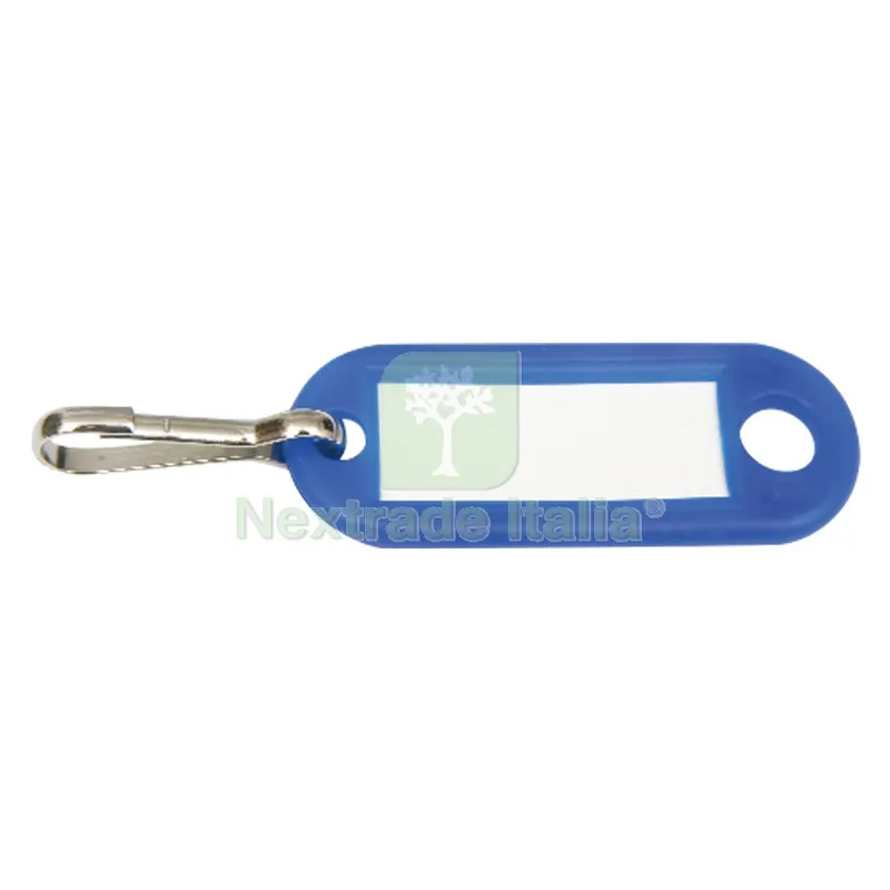 TARGHETTA PORTACHIAVI con moschettone cf. 100 pz nx1 — Ganci, moschettoni e anelli — rif. FERX.309942NLM TARGHETTA PORTACHIAVI con moschettone cf. 100 pz nx1 — Ganci, moschettoni e anelli — rif. FERX.309942NLM