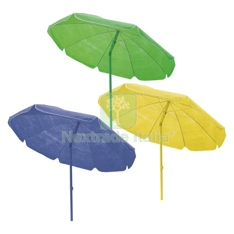 Ombrellone da Spiaggia Palo con Snodo Ibiza - ø2 mt. — Tempo libero outdoor — rif. FERX.6130144NLM Ombrellone da Spiaggia Palo con Snodo Ibiza - ø2 mt. — Tempo libero outdoor — rif. FERX.6130144NLM