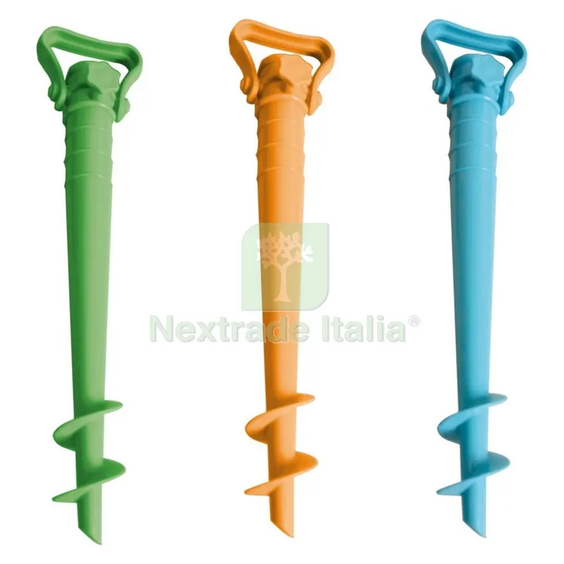 Supporto per Ombrellone a Trivella h. 43 cm. — Tempo libero outdoor — rif. FERX.6130824NLM Supporto per Ombrellone a Trivella h. 43 cm. — Tempo libero outdoor — rif. FERX.6130824NLM