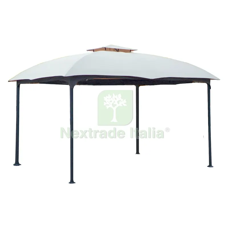 GAZEBO 'UTAH' mt 3,3 x 3,3 — Gazebo e strutture giardino — rif. FERX.6130914NLM