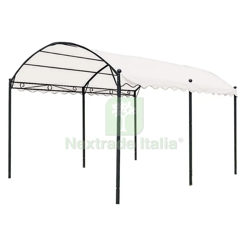 Gazebo 'carport' mt 3 x 4 — Gazebo e strutture giardino — rif. FERX.6127120NLM