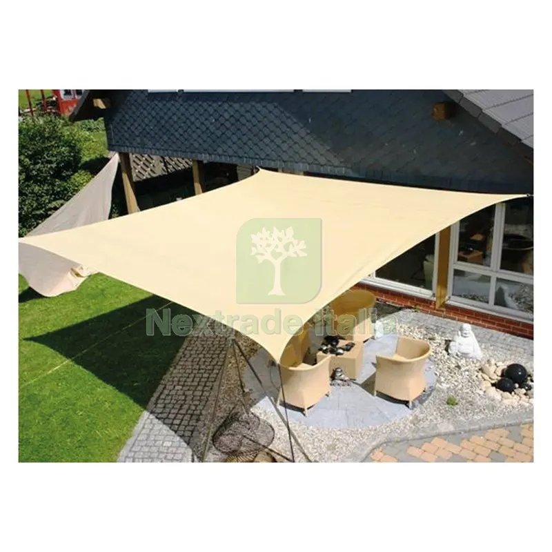 Vela Ombra Quadra mt 5 x 5 — Tempo libero outdoor — rif. FERX.6066630NLM