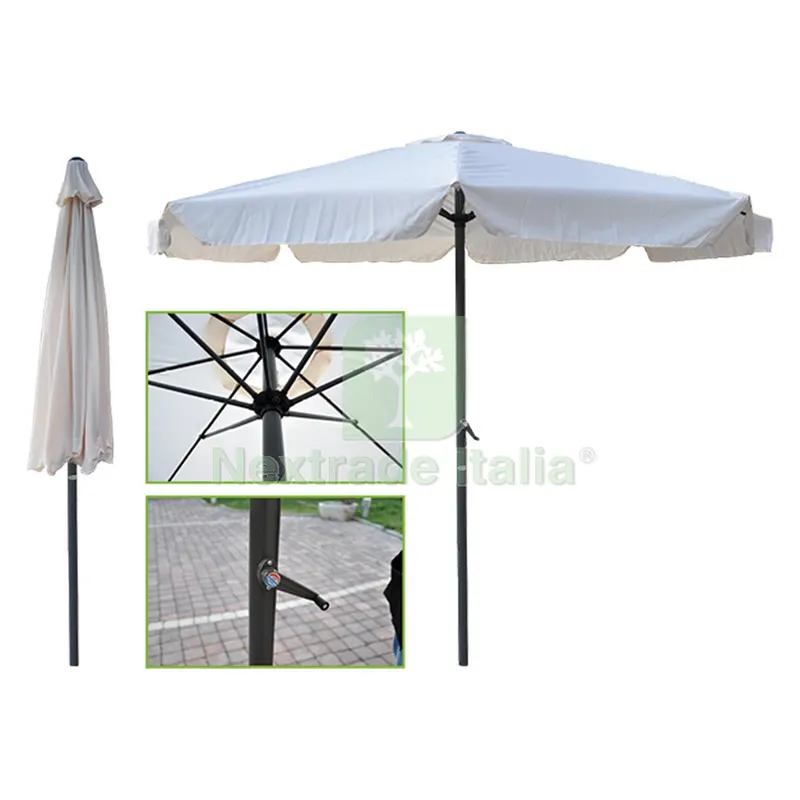 OMBRELLONE TONDO ø3 mt. — Tempo libero outdoor — rif. FERX.613070NLM OMBRELLONE TONDO ø3 mt. — Tempo libero outdoor — rif. FERX.613070NLM