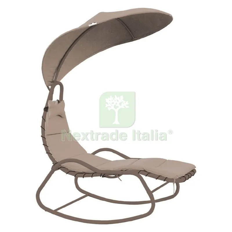 Dondolo con Cupolino 'dream' cm 160 x 80 x h 195 — Tempo libero outdoor — rif. FERX.6130274NLM Dondolo con Cupolino 'dream' cm 160 x 80 x h 195 — Tempo libero outdoor — rif. FERX.6130274NLM