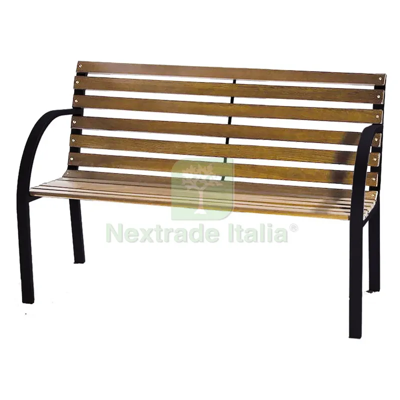 Panchina 'NEW York' CM. 122 x 60 x H.80 - Colore Naturale — Tempo libero outdoor — rif. FERX.6130610NLM