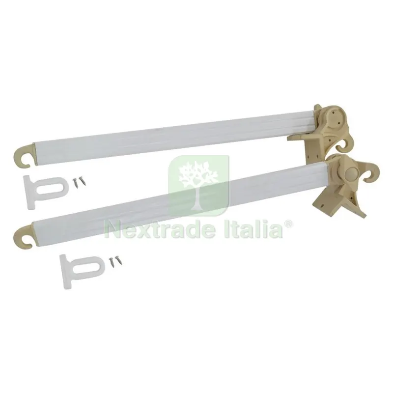 Coppia Braccetti per Tenda da Sole a Caduta Casson lunghezza cm. 40 — Tende e zanzariere — rif. FERX.4048739NLM Coppia Braccetti per Tenda da Sole a Caduta Casson lunghezza cm. 40 — Tende e zanzariere — rif. FERX.4048739NLM