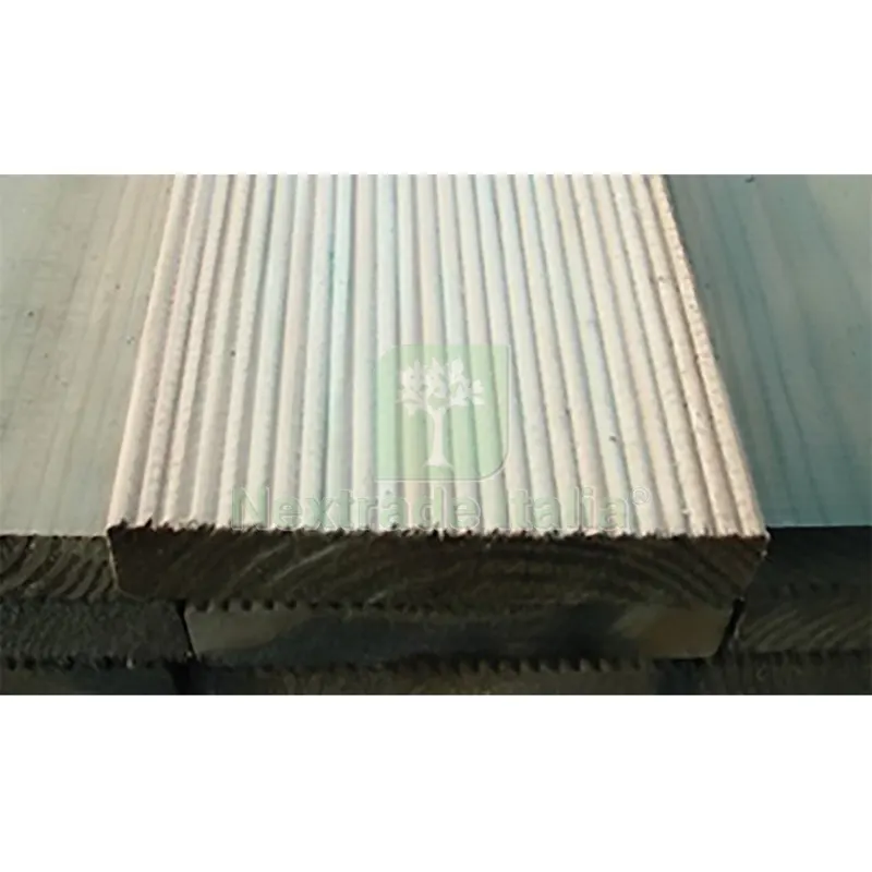 Listone Pavimento Zigrinato in Legno cm 14,5 x 2,7 x 240 — Staccionate e steccati — rif. FERX.6125870NLM Listone Pavimento Zigrinato in Legno cm 14,5 x 2,7 x 240 — Staccionate e steccati — rif. FERX.6125870NLM