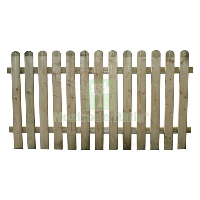 Steccato in Legno 'tulum' cm. 180 x h.100 — Staccionate e steccati — rif. FERX.6125390NLM