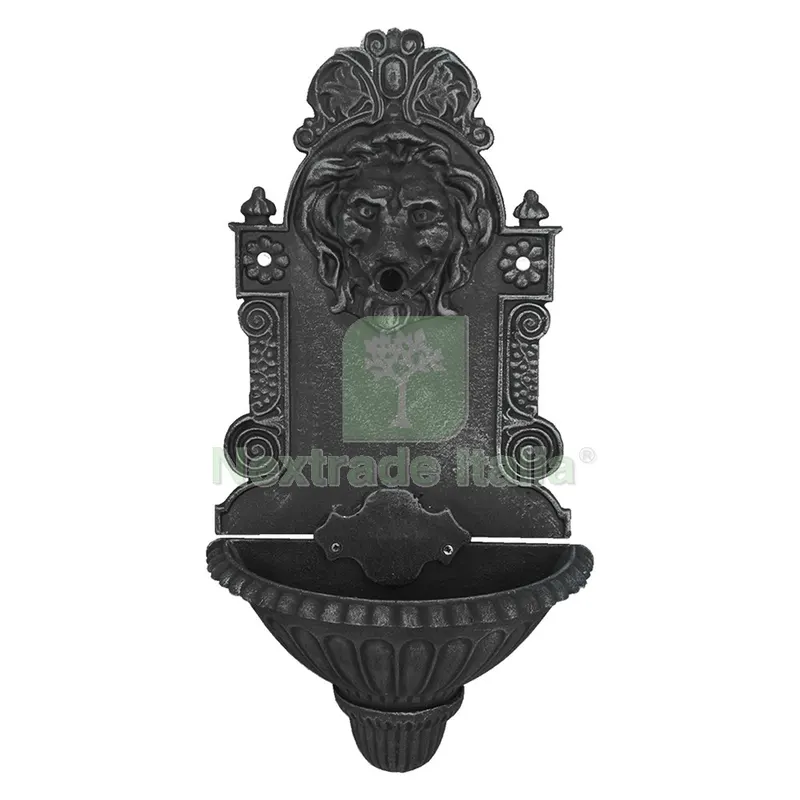 FONTANA A PARETE MODELLO ''LEONE'' antracite - øforo 20 mm. — Ricambi e accessori macchine da giardino — rif. FERX.209040NLM