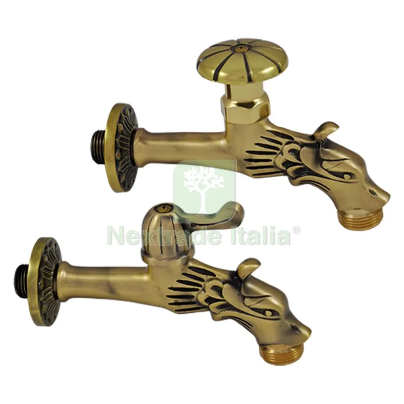 RUBINETTO ORNAMENTALE 'RINASCIMENTO' 1/2 con maniglia — Rubinetti e valvole — rif. FERX.2027800NLM RUBINETTO ORNAMENTALE 'RINASCIMENTO' 1/2 con maniglia — Rubinetti e valvole — rif. FERX.2027800NLM
