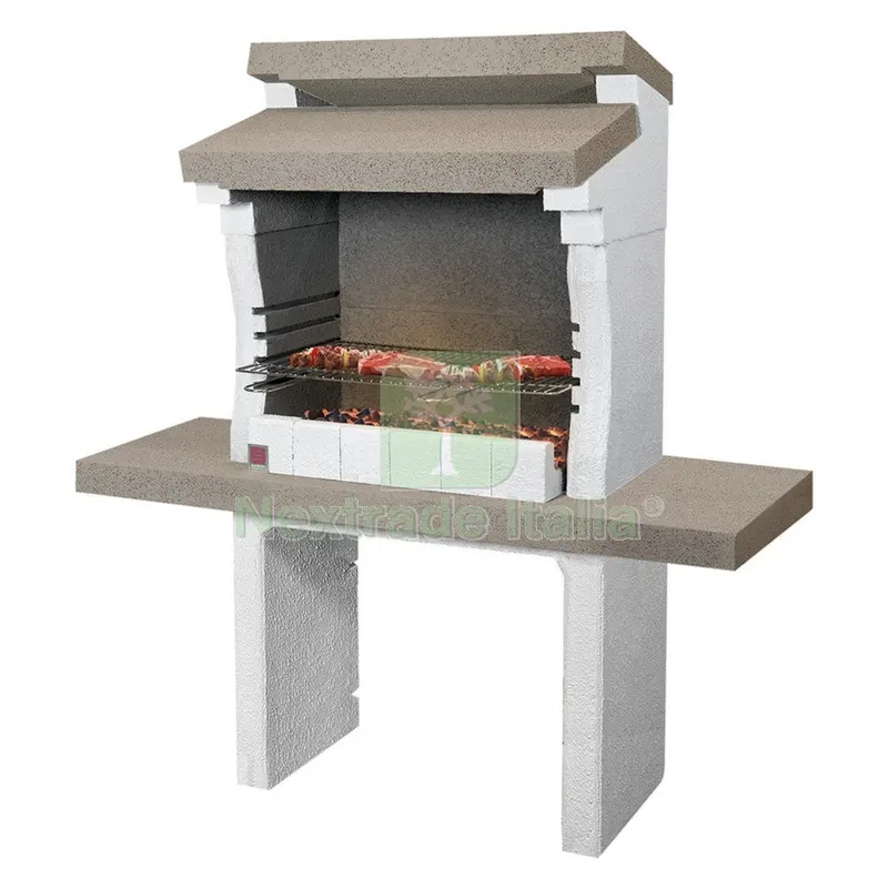 Barbecue Muratura 'sondrio' 140 x 59 x H 147,5 cm — Tempo libero outdoor — rif. FERX.614120NLM Barbecue Muratura 'sondrio' 140 x 59 x H 147,5 cm — Tempo libero outdoor — rif. FERX.614120NLM