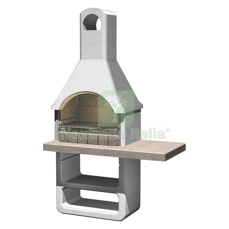Barbecue Muratura 'santa FE'' 125 x 64 x H 212,5 cm — Tempo libero outdoor — rif. FERX.614117NLM