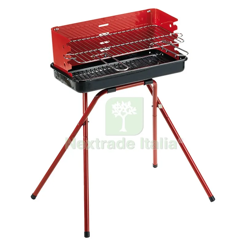 BARBECUE '80 ECO' cm 47 x 24 - h cm 72 — Tempo libero outdoor — rif. FERX.8038110NLM BARBECUE '80 ECO' cm 47 x 24 - h cm 72 — Tempo libero outdoor — rif. FERX.8038110NLM