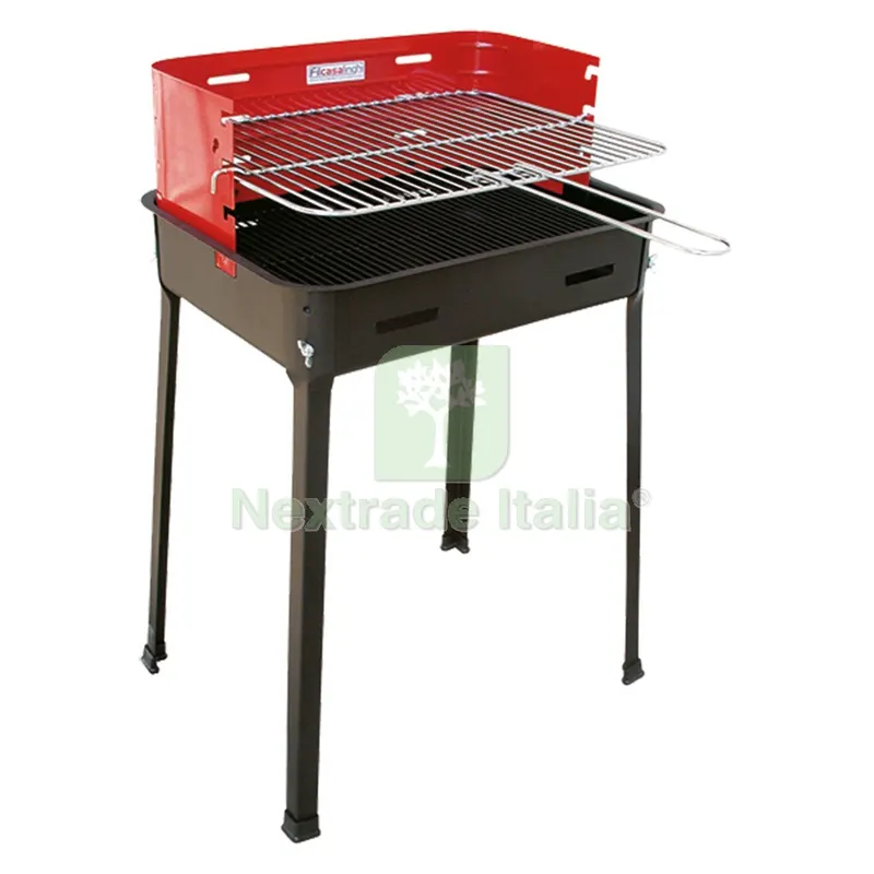 Barbecue Rettangolare '845' cm 48 x 36 x H 77 — Tempo libero outdoor — rif. FERX.803714NLM Barbecue Rettangolare '845' cm 48 x 36 x H 77 — Tempo libero outdoor — rif. FERX.803714NLM