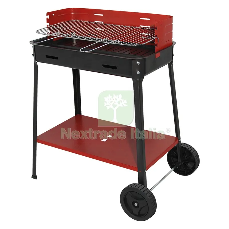 Barbecue a Carbone 'flavia' cm 35 x 50 x h 85 — Tempo libero outdoor — rif. FERX.8037080NLM