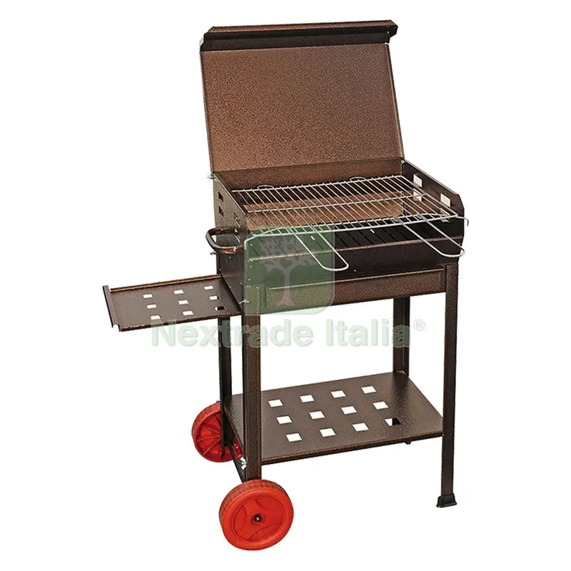 Barbecue a Carbone 'polifemo' cm 40 x 70 x H 95 — Tempo libero outdoor — rif. FERX.8037120NLM Barbecue a Carbone 'polifemo' cm 40 x 70 x H 95 — Tempo libero outdoor — rif. FERX.8037120NLM