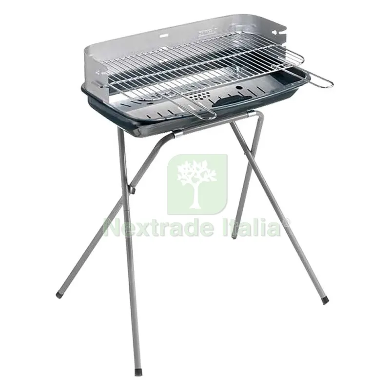 Barbecue '60-40 Ergo ALU' cm. 60 x 36 - h. cm. 82 — Tempo libero outdoor — rif. FERX.8038116NLM Barbecue '60-40 Ergo ALU' cm. 60 x 36 - h. cm. 82 — Tempo libero outdoor — rif. FERX.8038116NLM